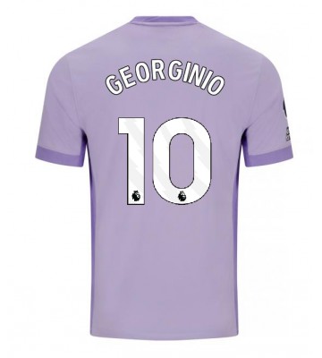 Brighton Georginio Rutter #10 Seconda Maglia 2025-26 Manica Corta Brighton Georginio Rutter #10 Seconda Maglia 2025-26 Manica Corta